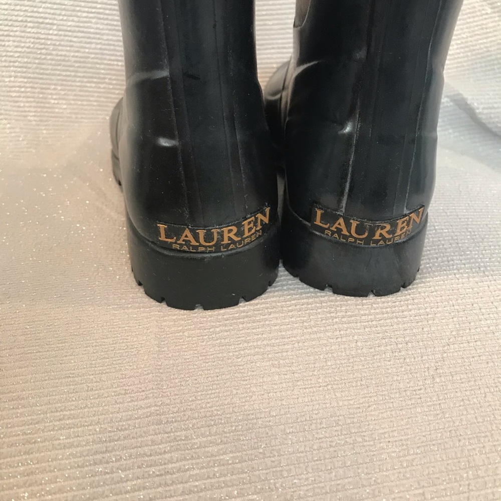 Ralph Lauren leopard rain boot - Picture 4 of 4